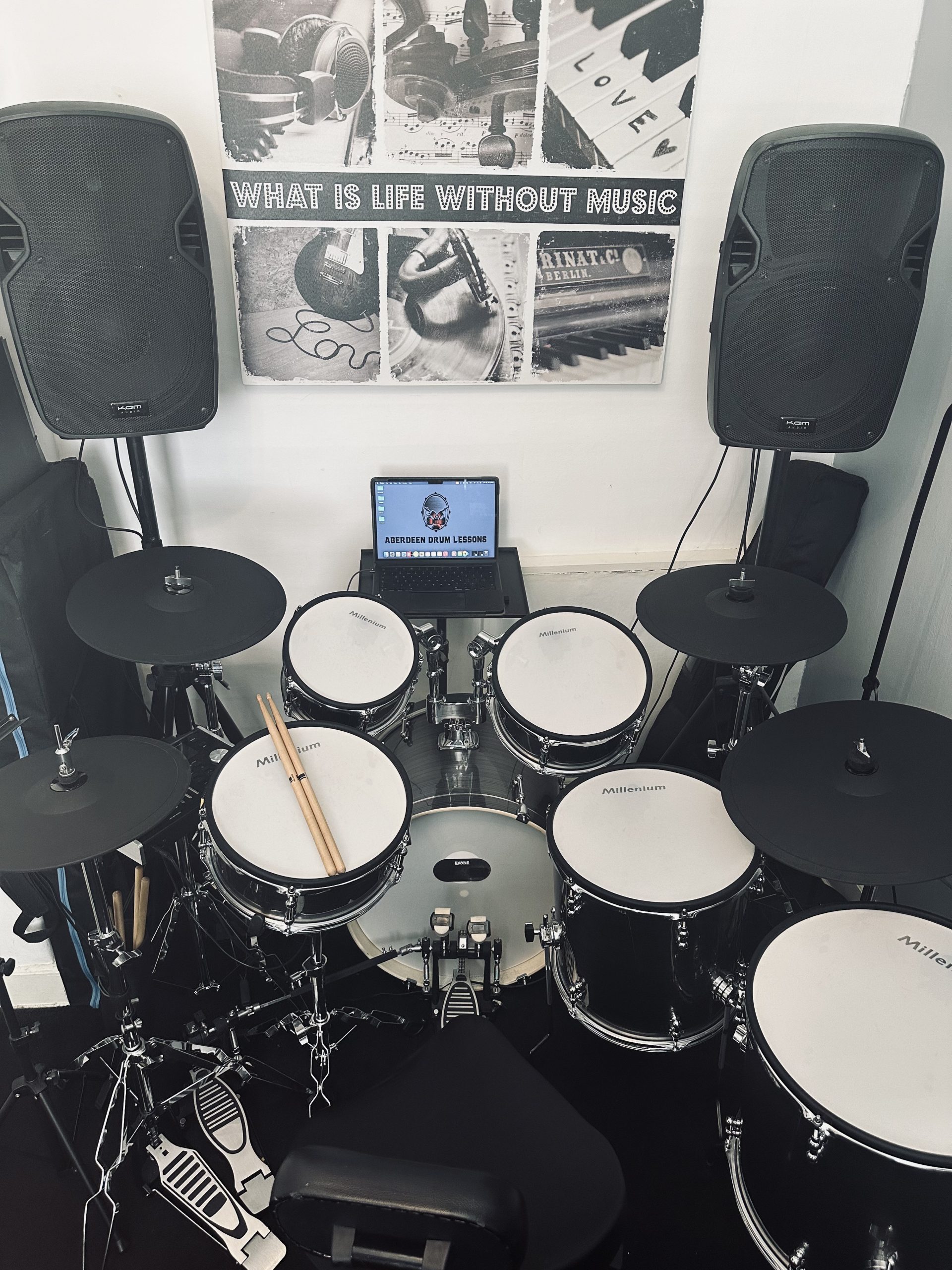 Professional drum teacher in Aberdeen